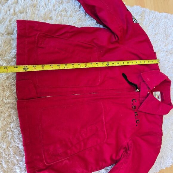 CLAY SMITH CAMS Riding Mens Red Jacket Size Medium - Picture 10 of 13